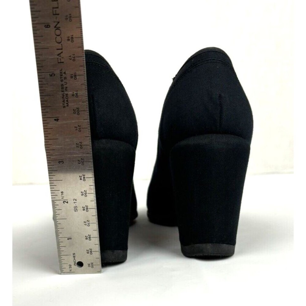 Dries Van Noten Dark Navy Heels - Picture 7 of 12
